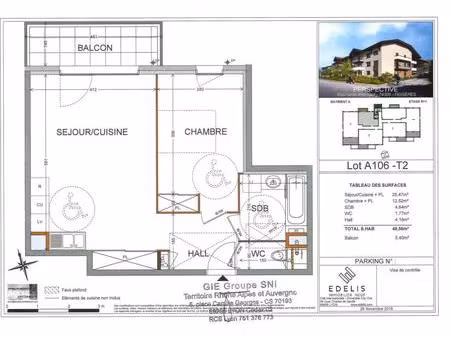 appartement t2
