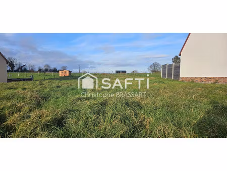 vente terrain 810 m² habarcq (62123)