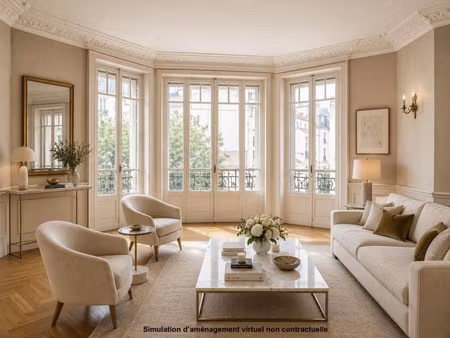 appartement de luxe à vendre dans le quartier les brotteaux-bellecombe-masséna