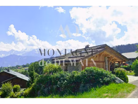 chalet de luxe à vendre à cordon