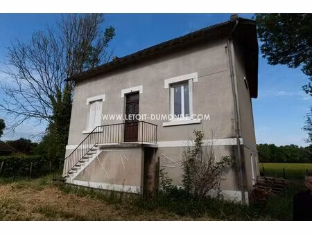 maison de 160 m²  terrain de 1021 m²