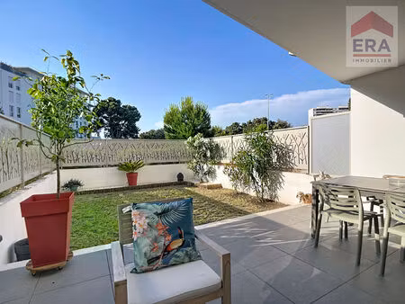 rez-de-jardin - résidence neuve - possibilité garage - rare sur le marché !