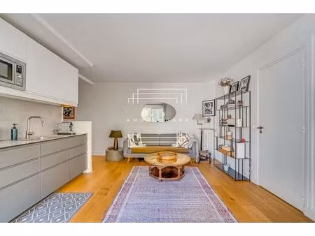 apt 2p/1ch - rue guersant - calme et lumineux - ideal investisse