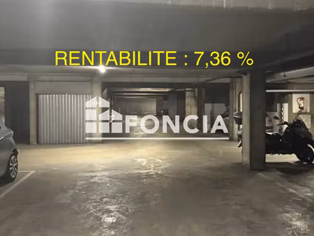 3 places de parking louées – rentabilité 7 36 %