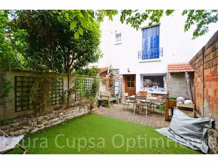 bourg-la-reine - 5 pieces - 93 39 m² carrez - 97 m² utiles - 3 chambres - jardin 36 m² env