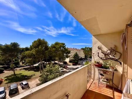 marseille 9ᵉ – t3 de 60 m² avec terrasse  loggia et cave – résidence beauvalon pinède