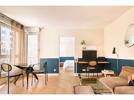 paris 19 - appartement 2 pièces 46m2