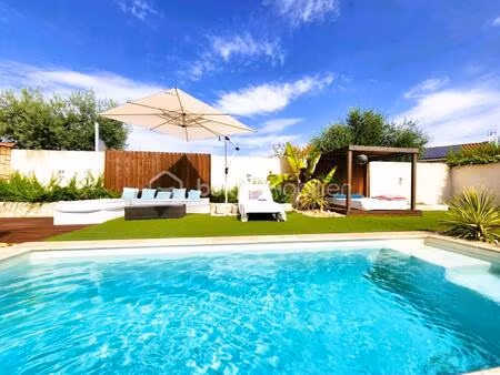 villa de plain-pied avec piscine – charme et confort à nézignan-l'évêque