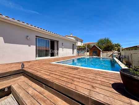 maison restinclieres 6 pièce(s) 117 m2 avec garage et piscine