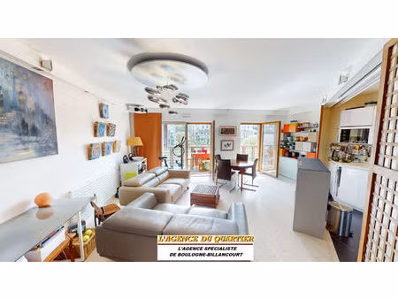 avenue pierre lefaucheux superbe 4 pièces 98 m² avec balcon vue sur le parc de billancourt