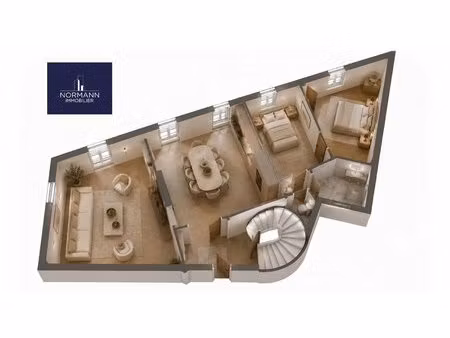 levallois limite neuilly - 4 pieces - 2 chambres.