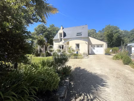 maison à vendre proche saint avé - 91 m² - 3 chambres - 590 m² de terrain
