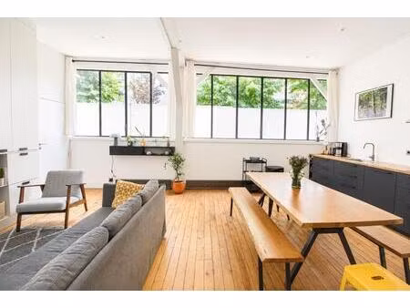 loft d’exception 3 pièces 80m2 – l’esprit de new york au cœur du 18ᵉ arrondissement