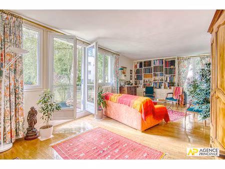 versailles rive droite square jean houdon - appartement 6 pièces 126.67 m² carrez avec bal