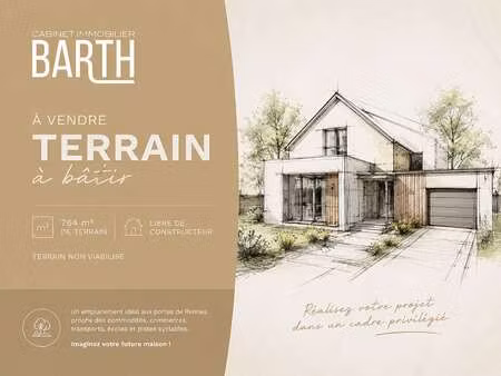 vente terrain à vern-sur-seiche (35770) : à vendre / 764m² vern-sur-seiche