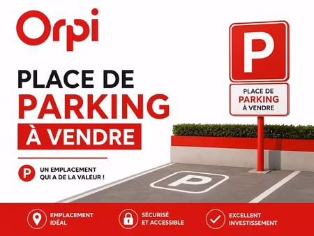 vente parking à asnieres-sur-seine (92600)  27 500 €