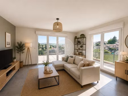 vente appartement 2 pièces 46 m² chazelles-sur-lyon (42140)