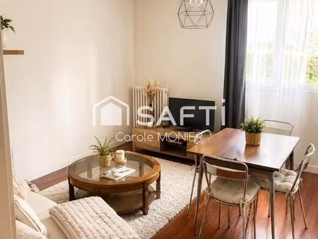 appartement t3 rénové avec parking – séjour plein sud