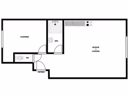 clichy - parc roger salengro - 2 pieces - 205.000 € fai