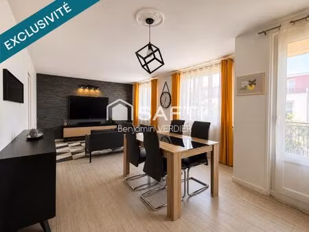 charmant t3 72 m²  résidence calme avec box