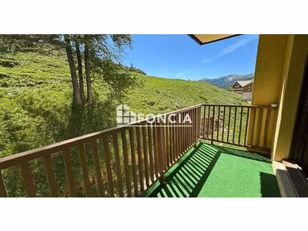 la foux d'allos  confortable studio cabine de 29m2 avec 5m2 de scellier en face equipee en