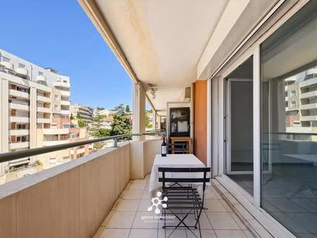 nice - magnan / promenade des anglais - studio avec terrasse rénové
