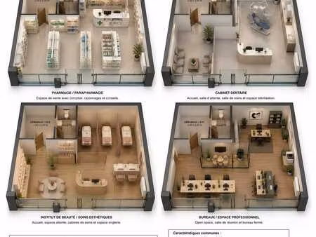 local commercial-grande vitrine-idéal bureaux  showroom ....