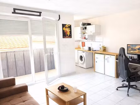 a vendre - apt t2 terrasse et parking prive - elne