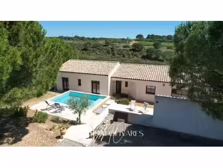 exclusivite ! aragon ! villa 6 pièce(s) 202 m2 avec piscine et vue exceptionnelle !