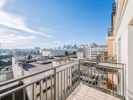 a louer vide - beau 2 pieces de 43 m2 - appartement neuf - balcon - 4eme etage - parking