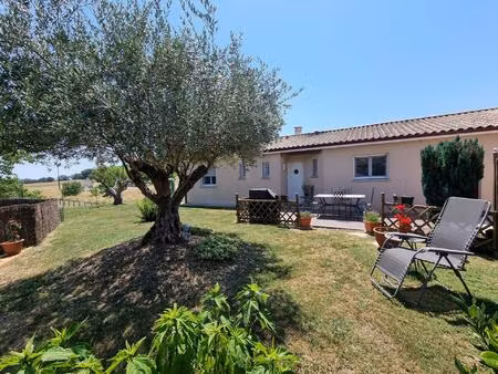 maison de plain-pied 4 pièces – 98 m² – léguillac-de-l'auche