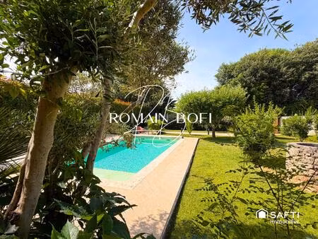 maison 5 pièces de 115m2 sur 1000m2 de terrain avec piscine