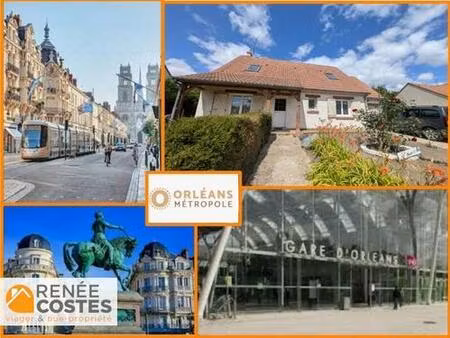 viager occupé - f83-h75 ans - orleans (45000)