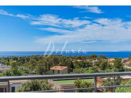 appartement de prestige avec vue mer et toit-terrasse jacuzzi à saint-raphaël.