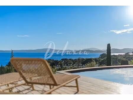villa avec vue mer  piscine et plage à pied  les issambres.