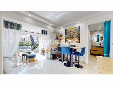 cap d'agde secteur la pinède appartement t2 entièrement rénové avec jardin  piscine ...