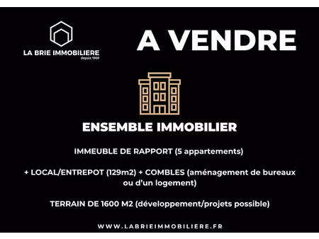 vente immeuble 14 pièces