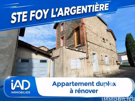 appartement à sainte-foy-l’argentière (69610)