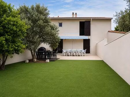 maison individuelle sur istres sud les t5 103 m2 + jardin 100m2 + garage fermé