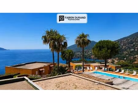 appartement 2 pièces  terrasse  piscine vue mer panoramique