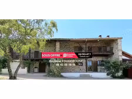 maison ferme en pierres 6 pièce(s) 120 m2