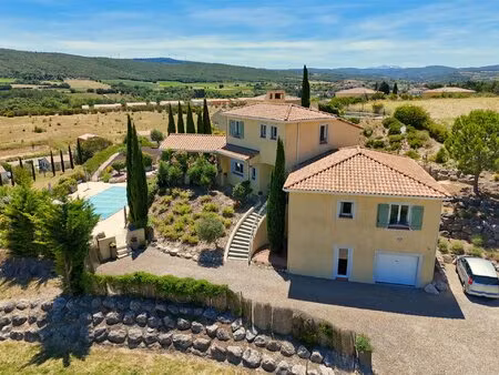 limoux – élégante propriété de 5 chambres avec vue panoramique exceptionnelle et...