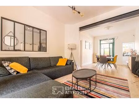 maison angevine avec son jardin calme