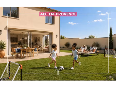 vente maison neuf 4 pièces 77m2 aix-en-provence - 466000 € - surface privée