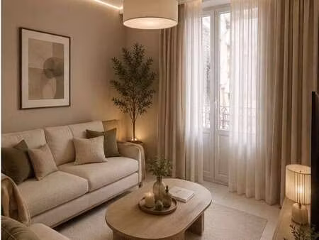 vente appartement 3 pièces à nice (06000) : à vendre 3 pièces / 48m² nice