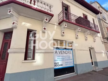 local professionnel rénové 100 m2 avec vitrine