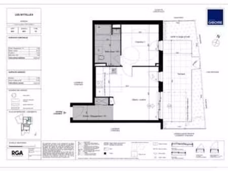 vente appartement 2 pièces à sarzeau (56370) : à vendre 2 pièces / 47m² sarzeau