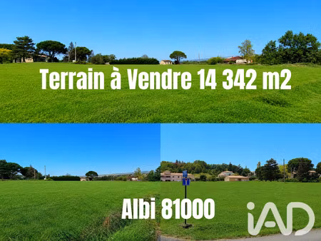 vente terrain à albi (81000) : à vendre / 14342m² albi