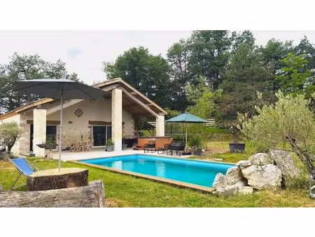 belle maison en pierre rénovée - 163 m² habitables avec piscine et dépendances