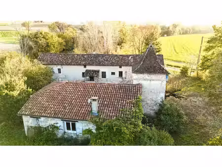 maison et moulin  piscine sur grand terrain